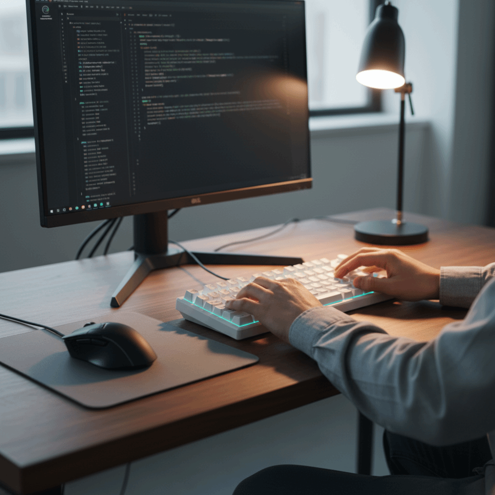 Gaming Keyboard That Is Quiet - Wired Connection Gaming Mechanical Keyboard Compact