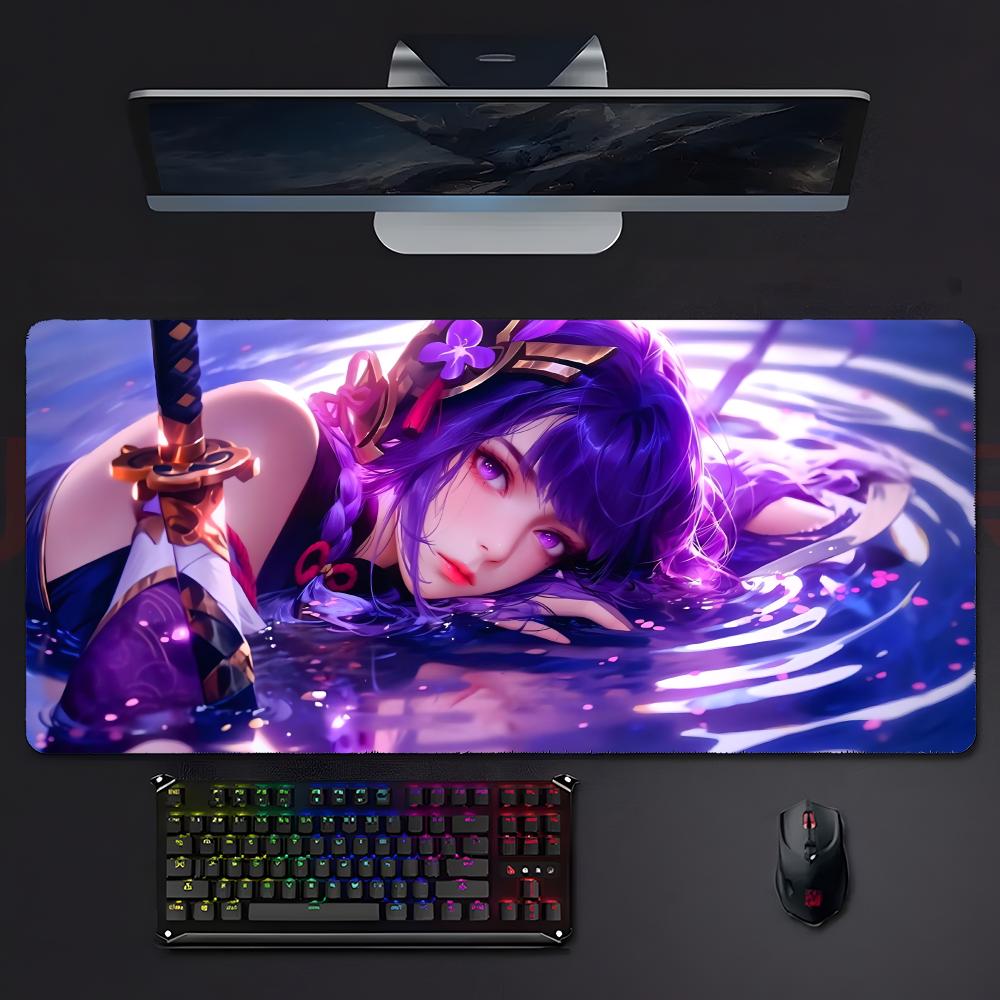 Anime Mouse Pad Gamer XXL Keyb - Gaming Keyboard Half 评论和价格