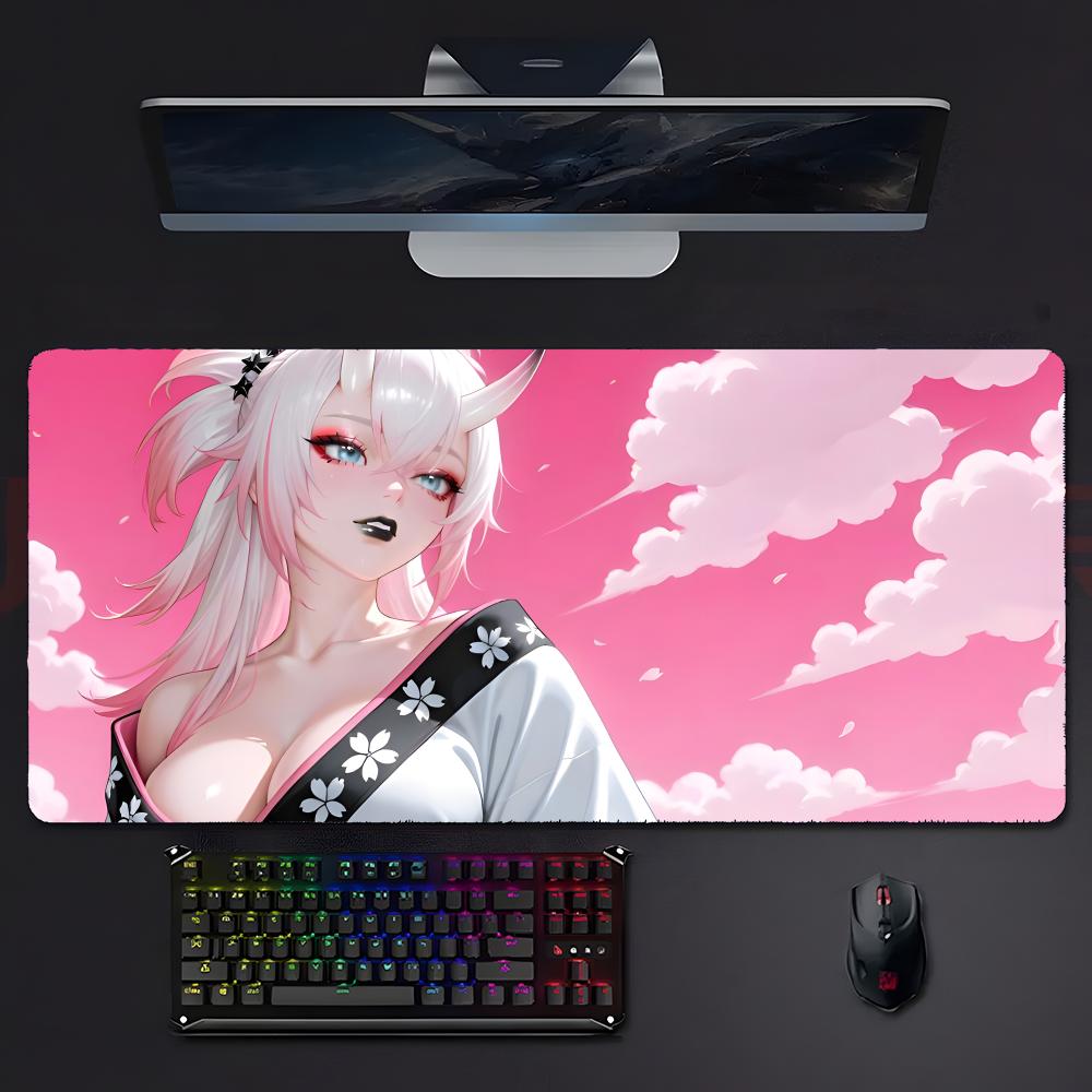 Anime Mouse Pad Gamer XXL Keyb - Gaming Keyboard Half 评论和价格