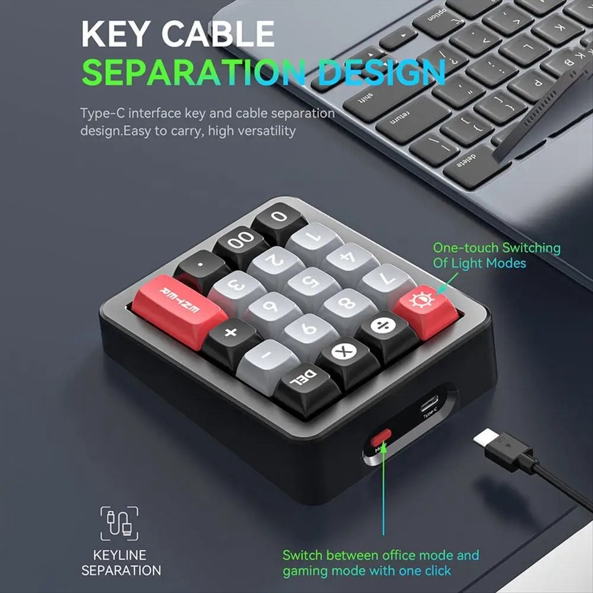 A43M K812 Mechanical Keyboard  - Keyboard Gaming Mac 评论和价格