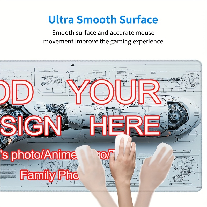 DIY Custom XXL Gaming Mousepad - Gaming Keyboard And Mouse Pad 评论和价格