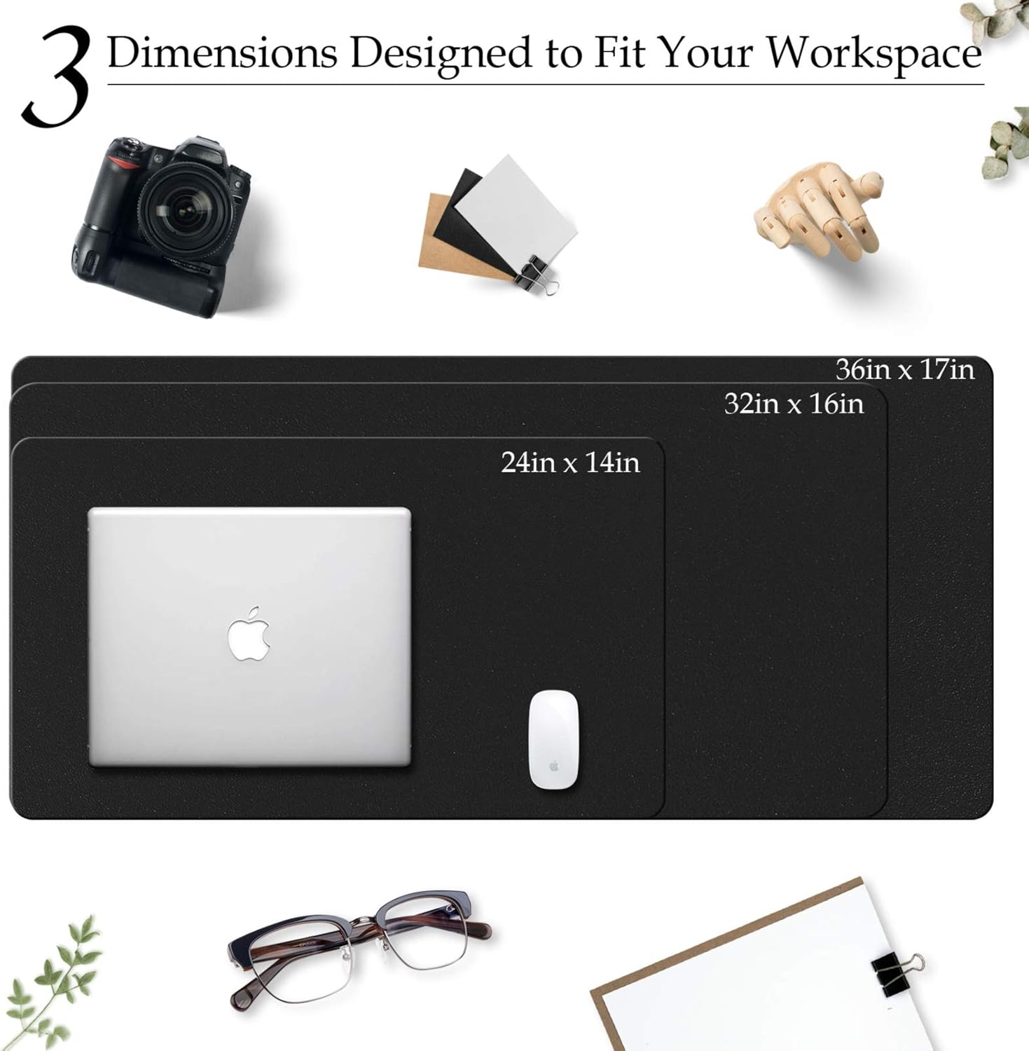 Large Size Leather Desk Pad,Of - Gaming Keyboard And Mouse 评论和价格