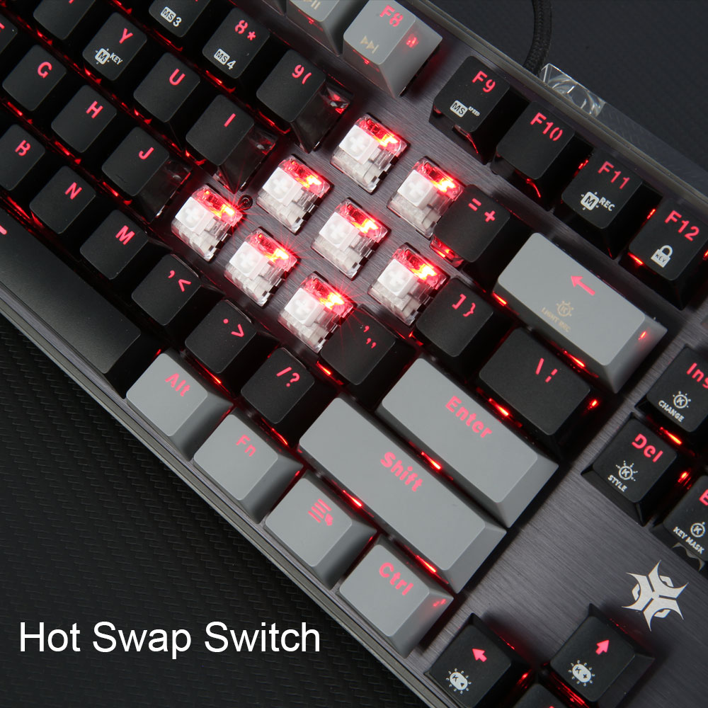 HEXGEARS GK715S Mechanical Key - Keyboard Gaming Mac 评论和价格