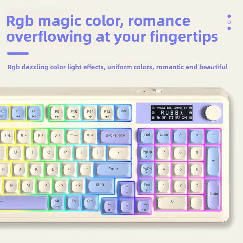 AULA S99 Pro Tri-Mode Bluetoot - Gaming Keyboard That Is Quiet 评论和价格