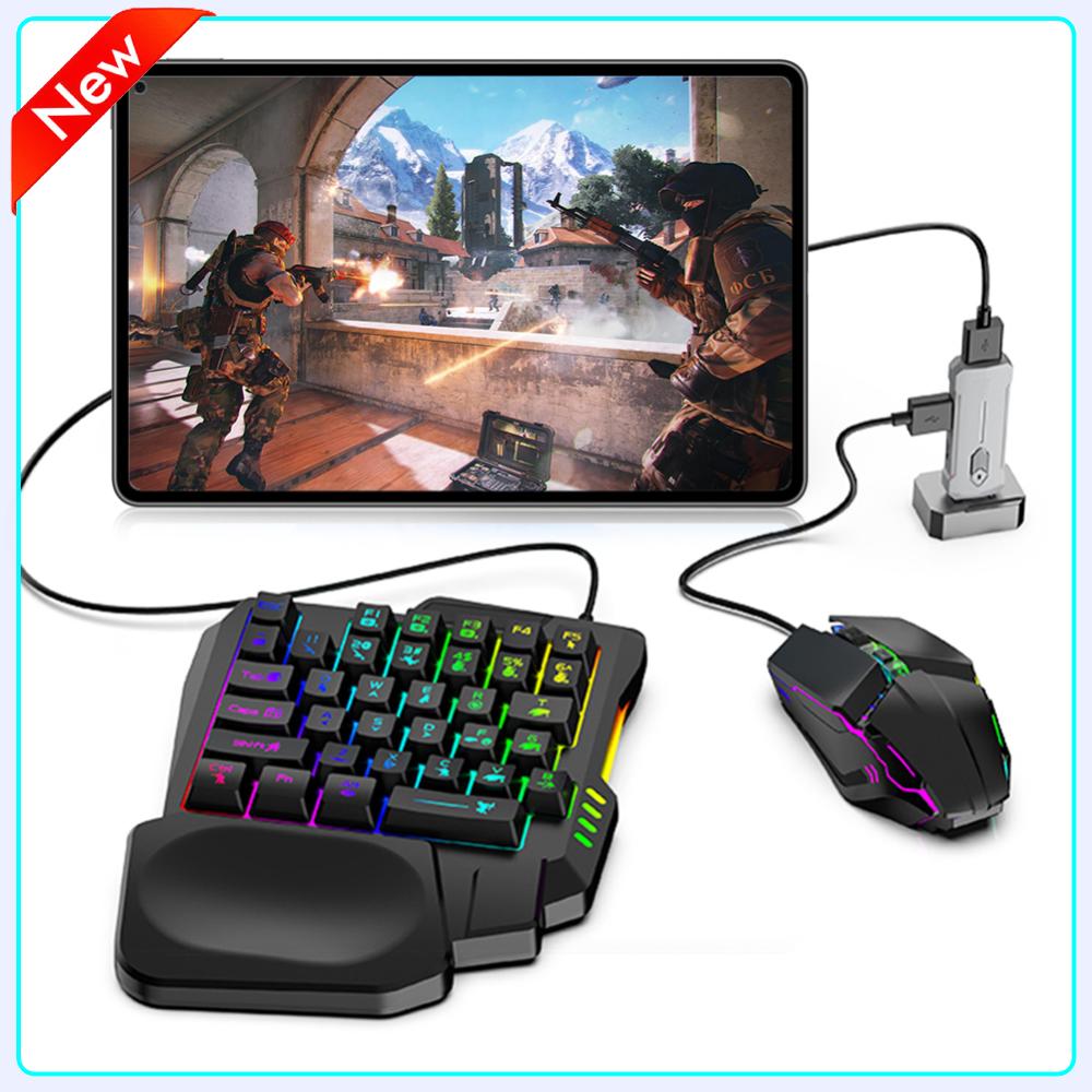 5 in 1 Mobile Game Converter K - Gaming Keyboard And Mouse Converter For Mobile 评论和价格