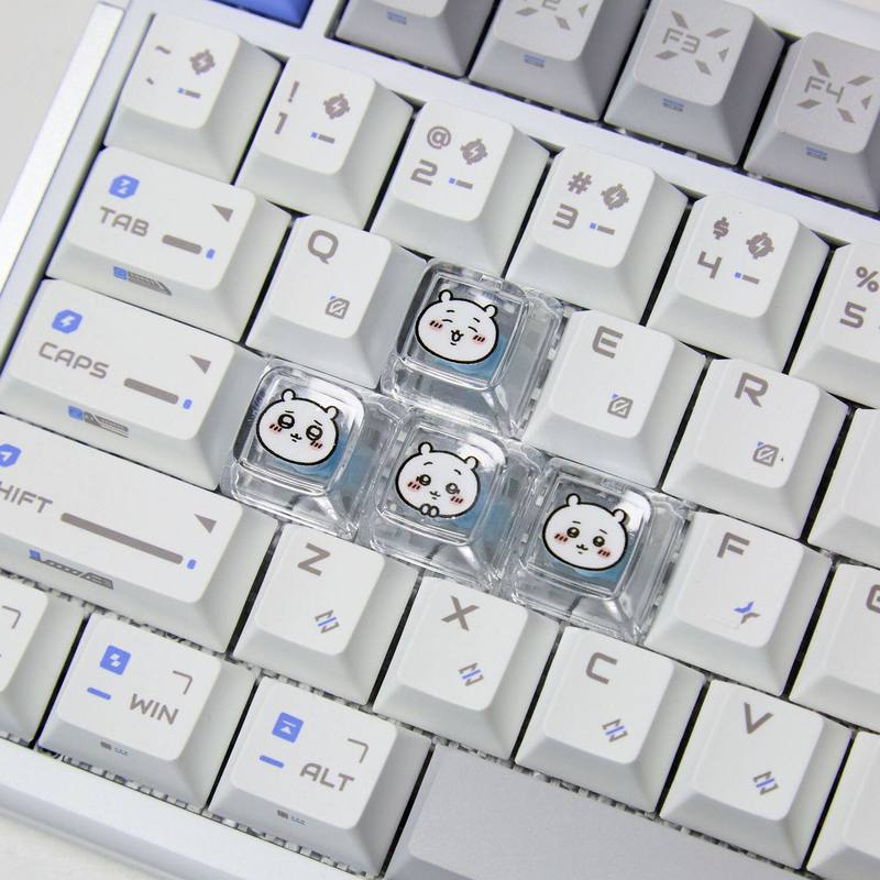 Chiikawa 4 Pcs Handmade Transp - Gaming Keyboard Brands 评论和价格