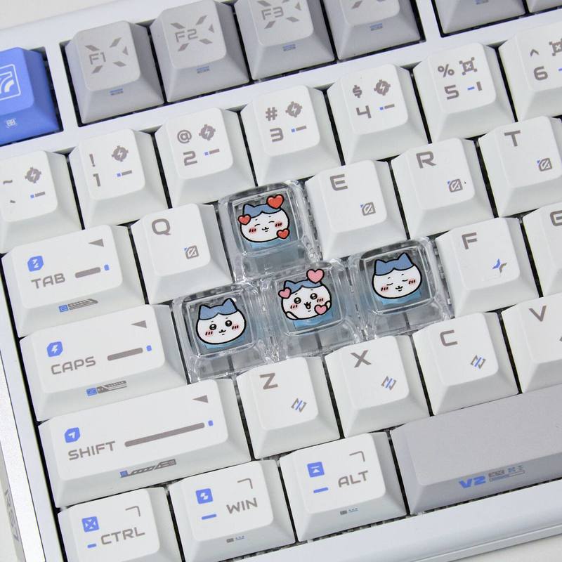 Chiikawa 4 Pcs Handmade Transp - Gaming Keyboard Brands 评论和价格