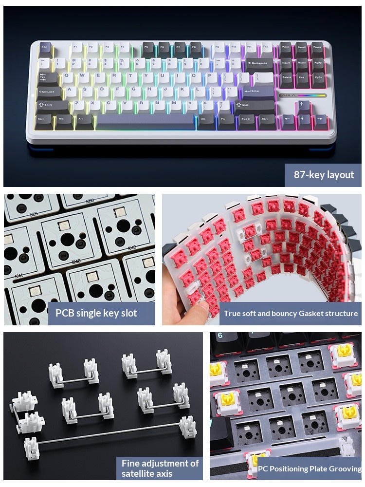Aula F87 Pro Tri Mode Wireless - Gaming Keyboard Not Typing 评论和价格
