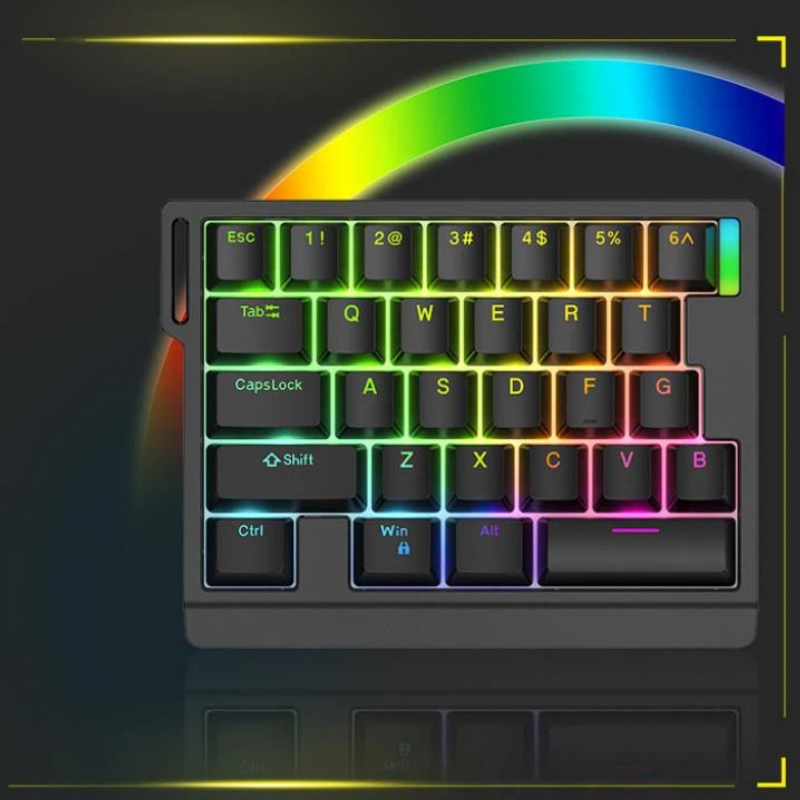 HE30 One Hand Magnetic Axis Ga - Gaming Keyboard Not Typing 评论和价格