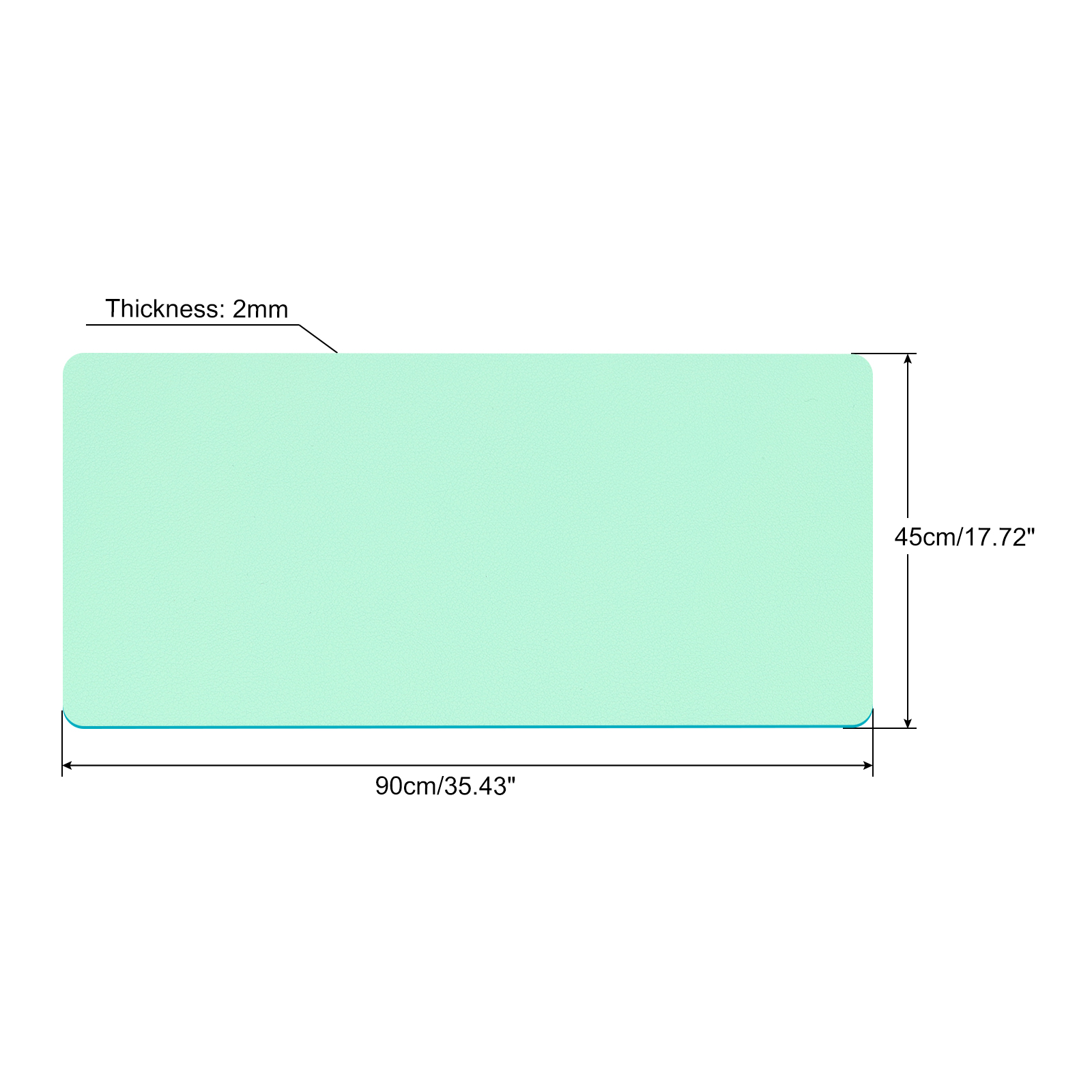Office Desk Mat Protector PU L - Gaming Keyboard And Mouse 评论和价格
