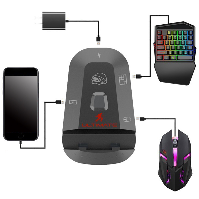 B03B-PUBG Mobile Gamepad Contr - Gaming Keyboard And Mouse Converter For Mobile 评论和价格