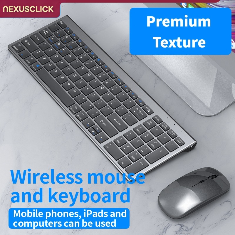 NexusClick Wireless Keyboard M - Gaming Keyboard That Is Quiet 评论和价格