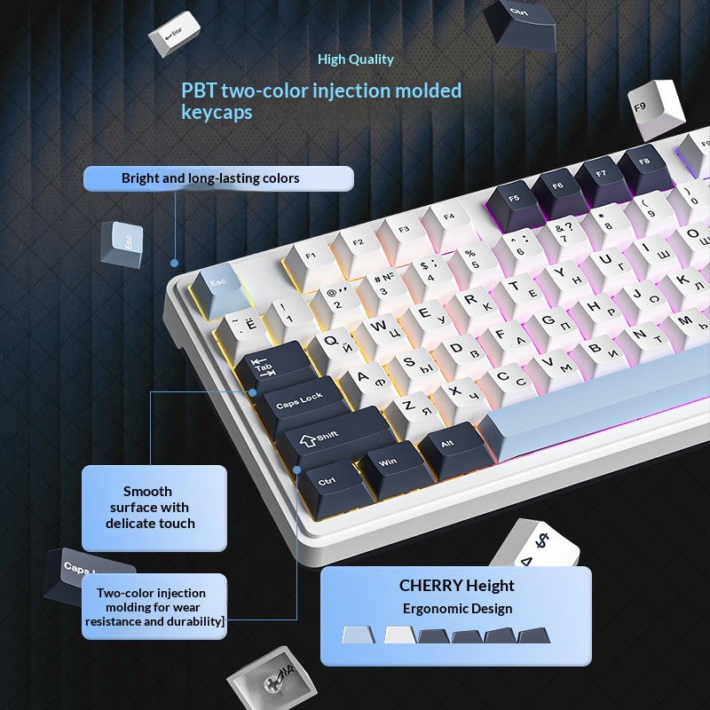 Furycube Rx75 Pro Tri Mode Rus - Gaming Keyboard Not Typing 评论和价格