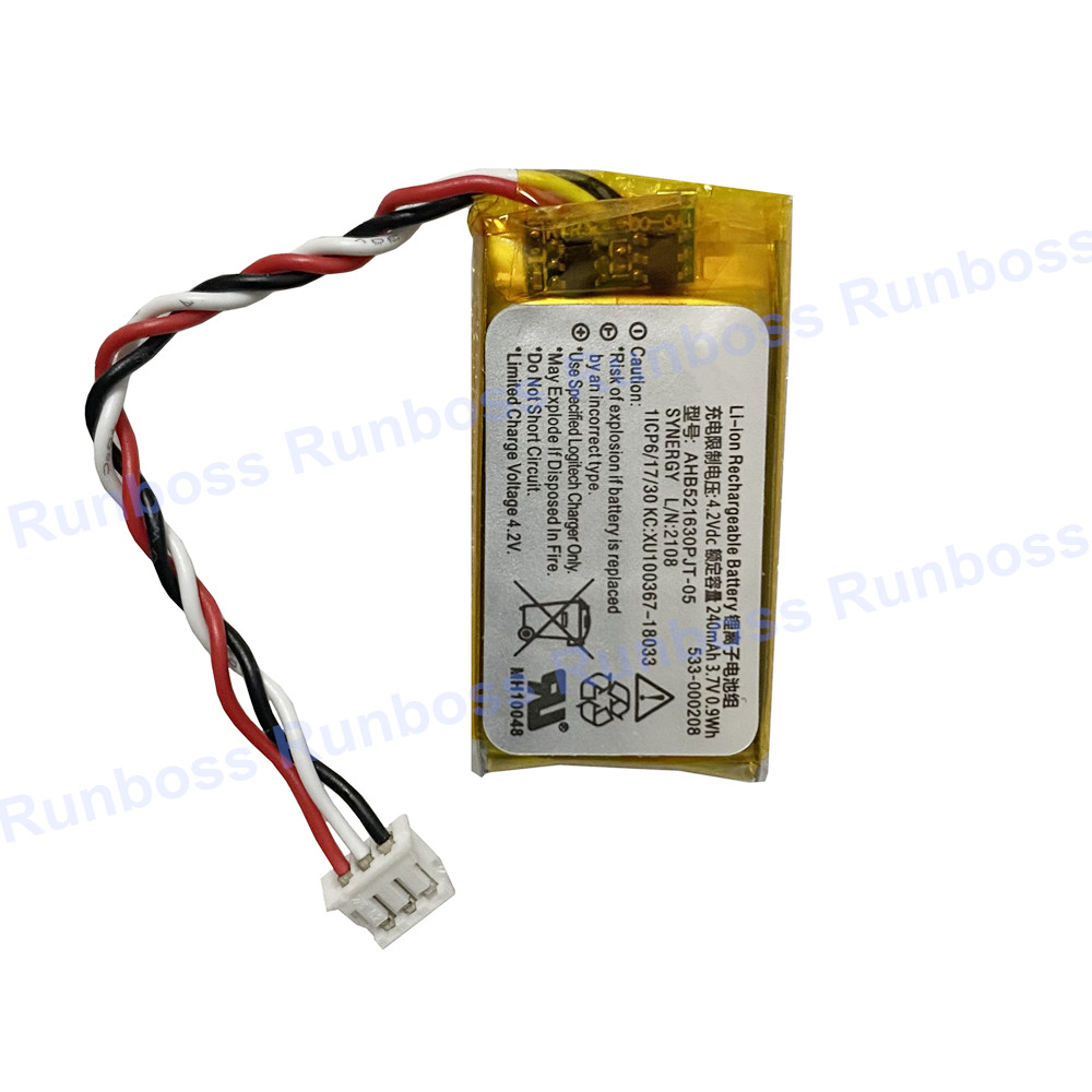 2PCS/Lot 3.7V 240mAh Battery F - Logitech Mouse G Pro X Superlight 评论和价格