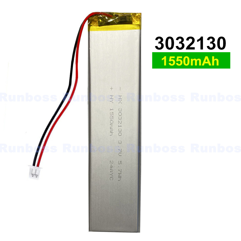 3032130 3.7V 1550mAh 1.25mm Co - Gaming Keyboard Tester 评论和价格