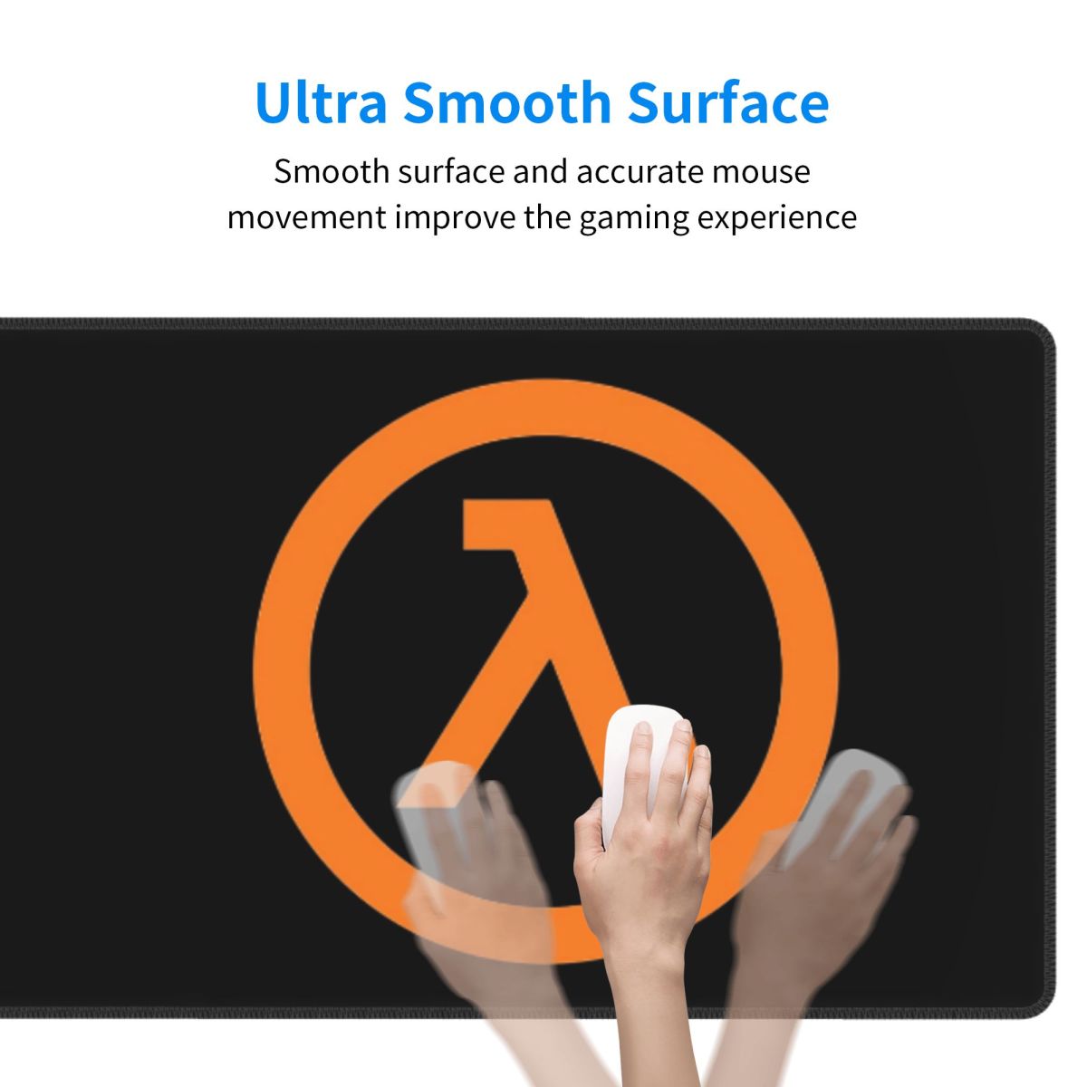 Half Life Lambda Large Mouse P - Gaming Keyboard Half 评论和价格