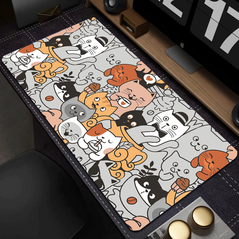 Cute Cat Mouse Pad Gaming Mous - Gaming Keyboard And Mouse 评论和价格