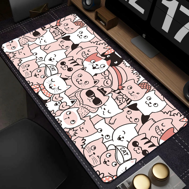 Cute Cat Mouse Pad Gaming Mous - Gaming Keyboard And Mouse 评论和价格